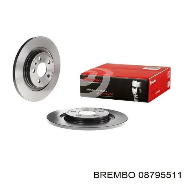 08795511 Brembo диск гальмівний задній