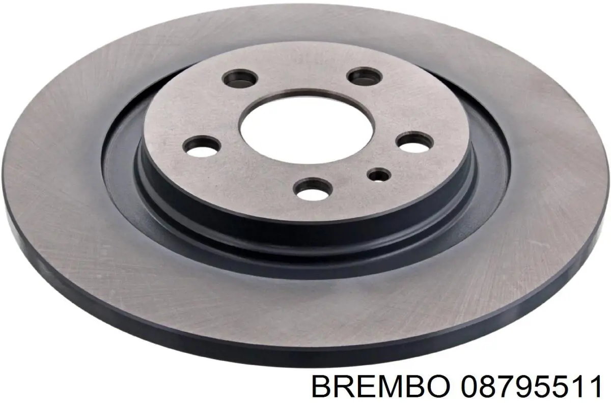 Купити 08795511 Brembo Диск заднього гальма