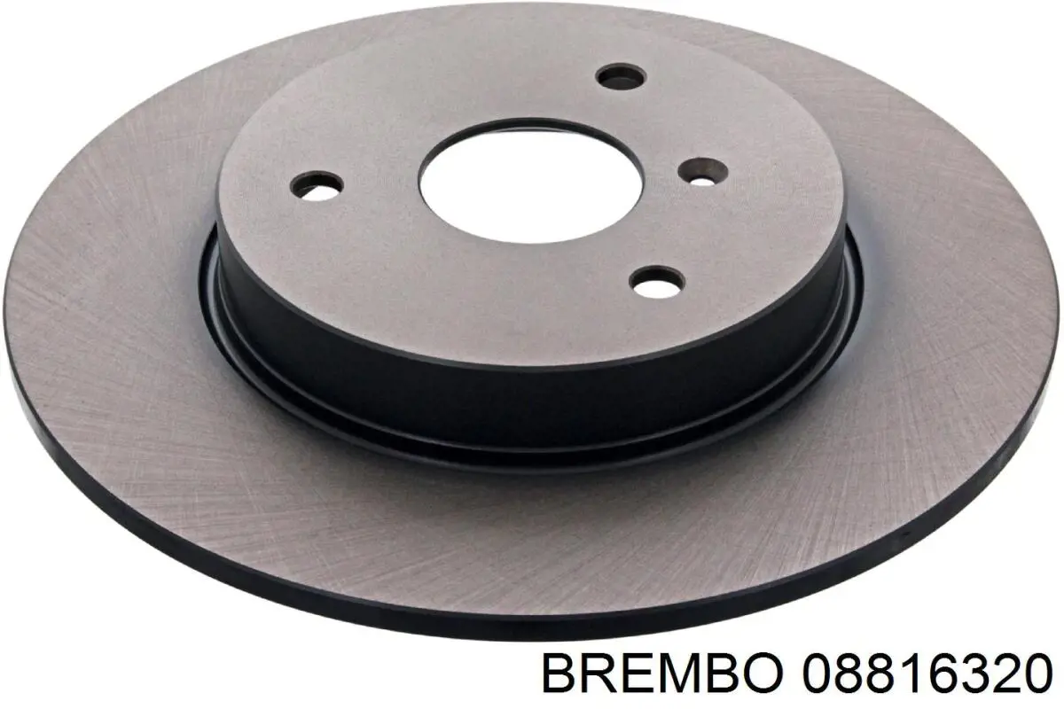 08816320 Brembo диск гальмівний передній