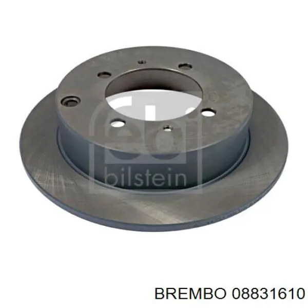 08831610 Brembo диск гальмівний задній