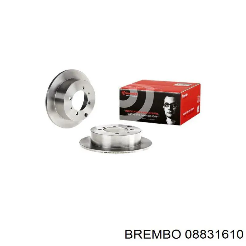 Гальмівні диски 08831610 Brembo