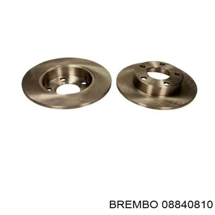 Купити 08840810 Brembo Диск заднього гальма