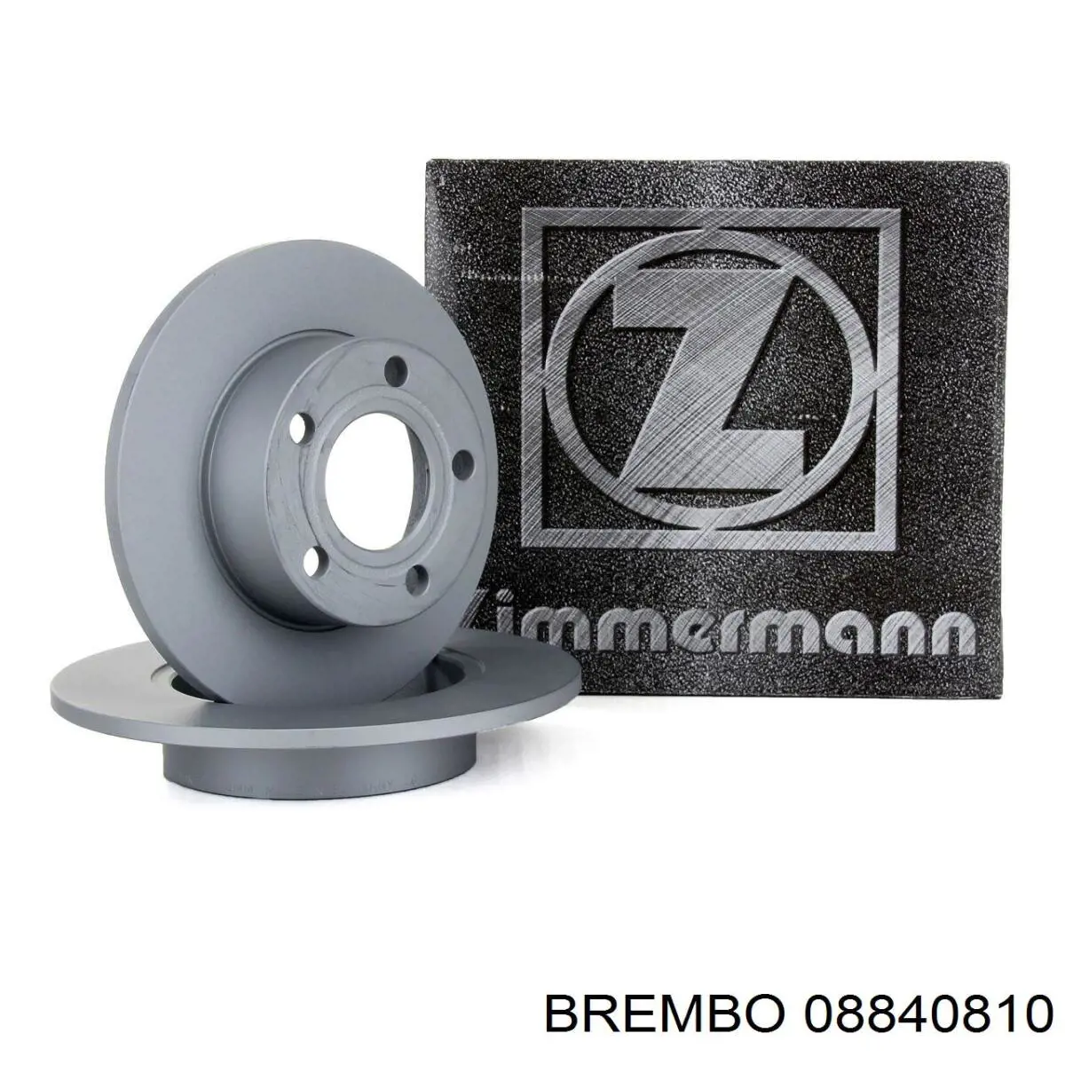 Диск гальмівний задній Brembo 08840810