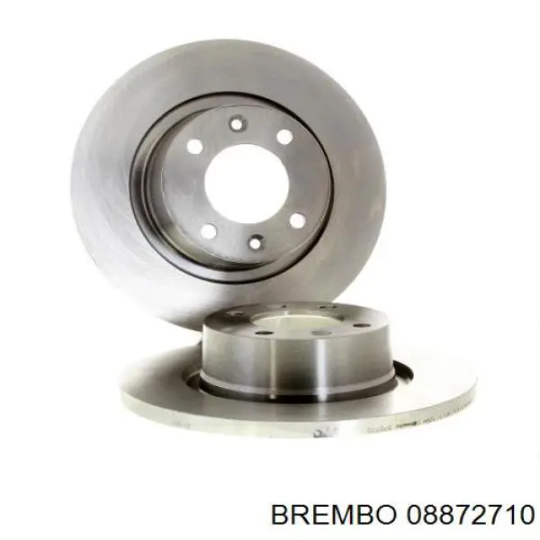 08872710 Brembo диск гальмівний задній