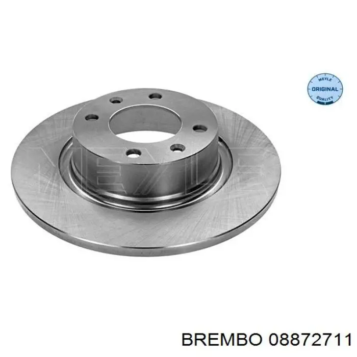 Купити 08872711 Brembo Диск заднього гальма