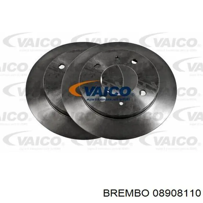 08908110 Brembo диск гальмівний задній