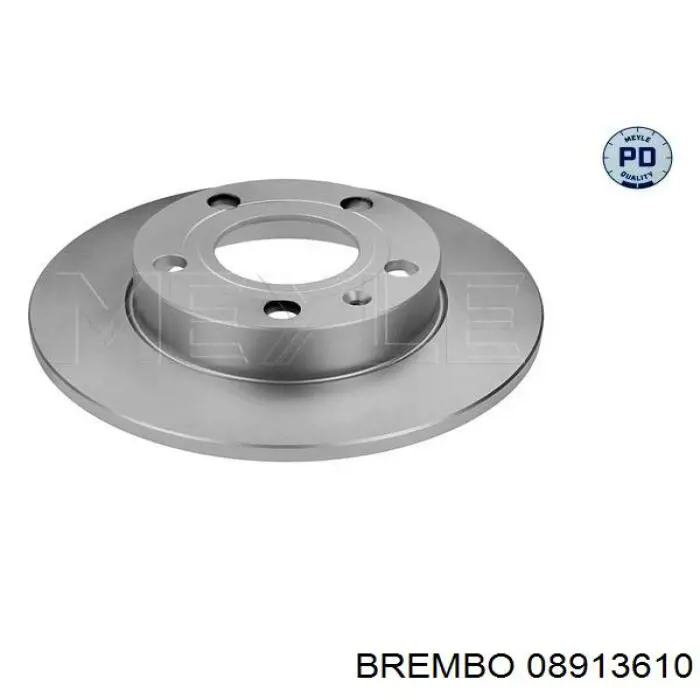08913610 Brembo диск гальмівний задній