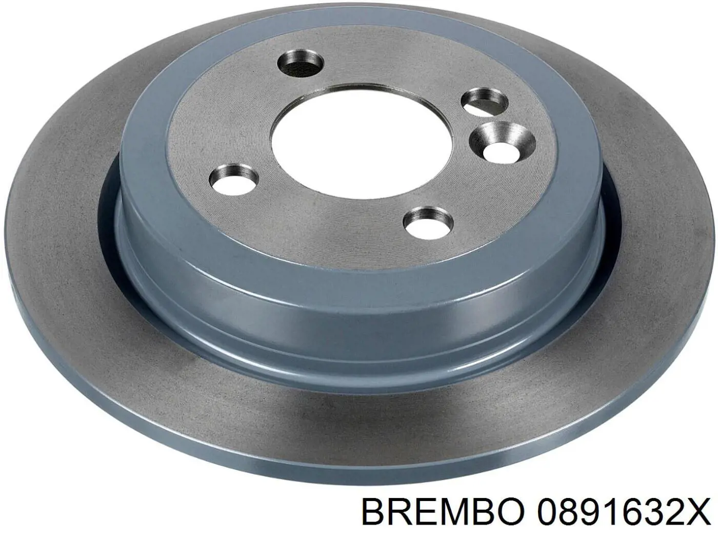 Купити 0891632X Brembo Диск заднього гальма