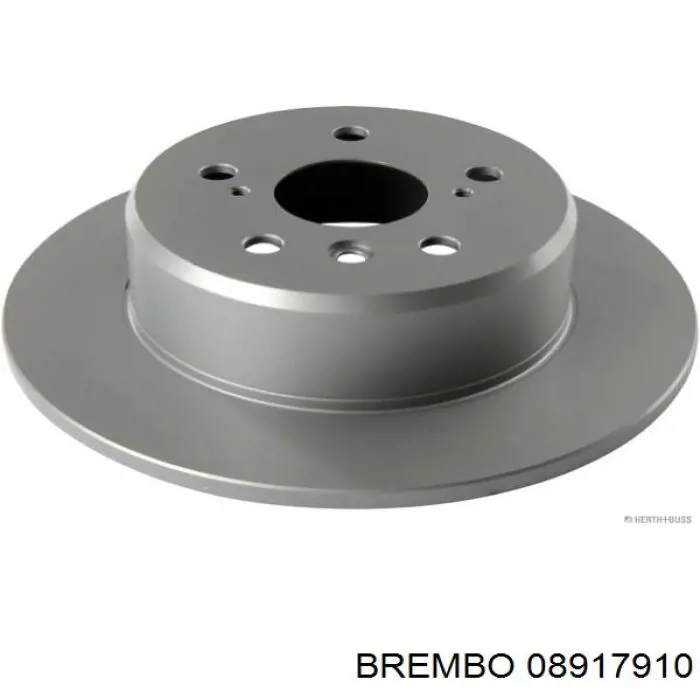 Диск гальмівний задній Brembo 08917910