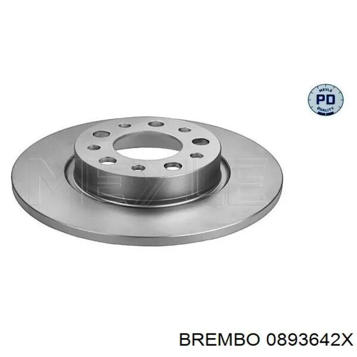 0893642X Brembo Дискові гальма