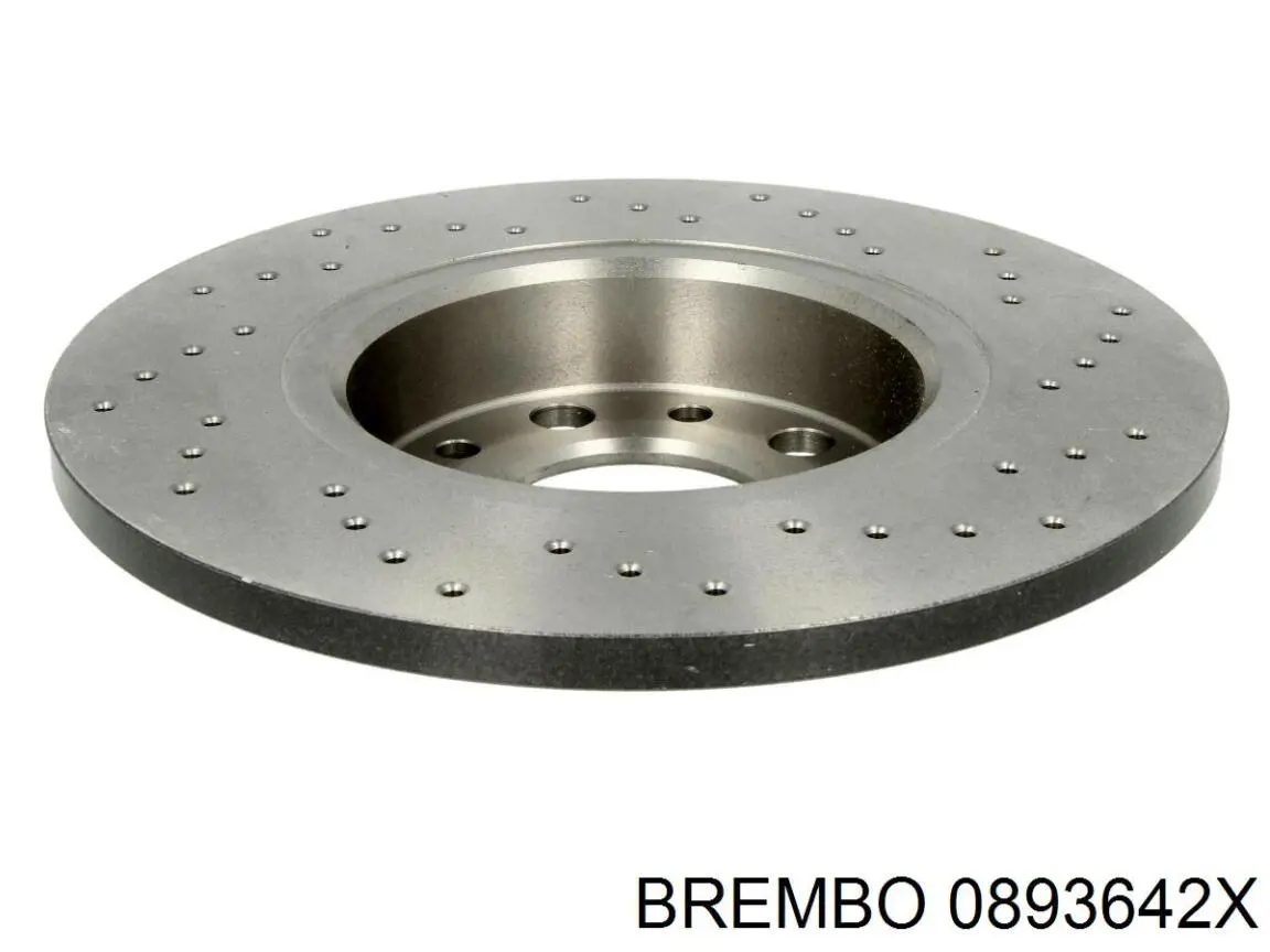 Диск гальмівний задній 0893642X Brembo