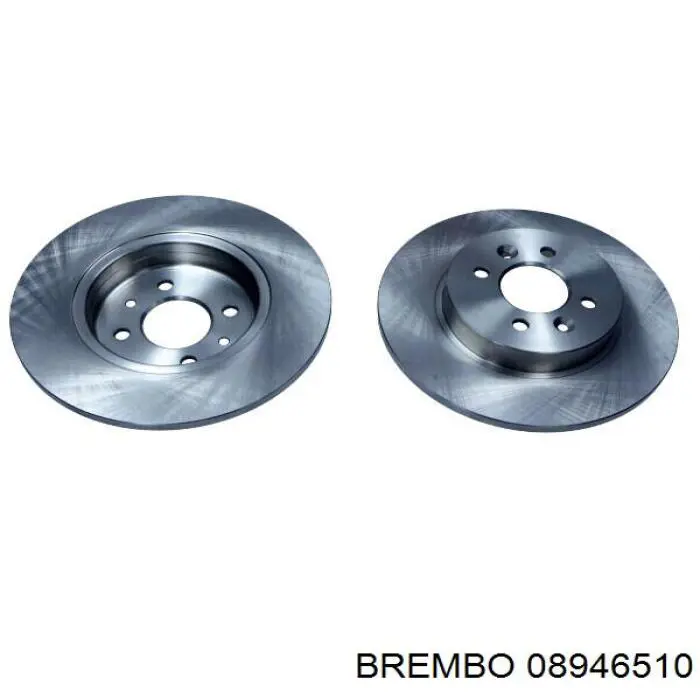 Купити 08946510 Brembo Диск заднього гальма