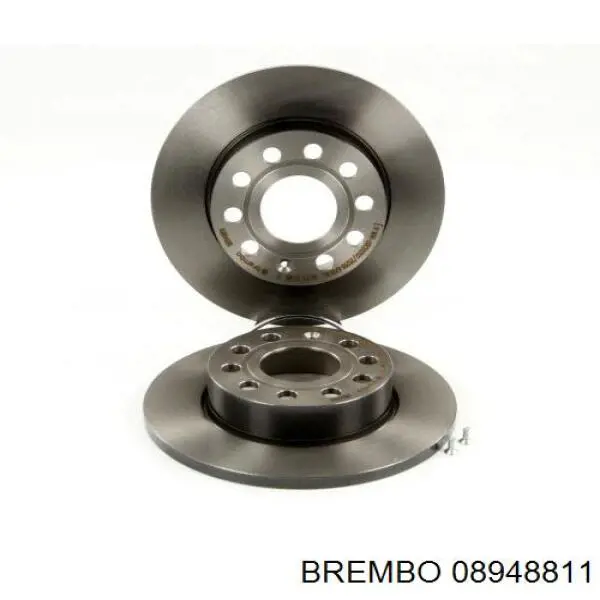 Купити 08948811 Brembo Диск заднього гальма