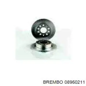 08950211 Brembo диск гальмівний задній
