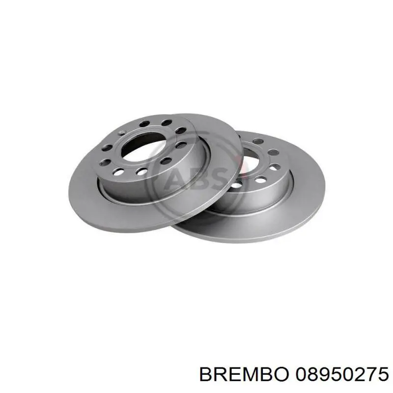 Гальмівні диски 08950275 Brembo