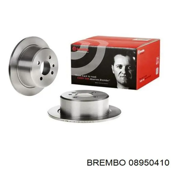 08950410 Brembo диск гальмівний задній