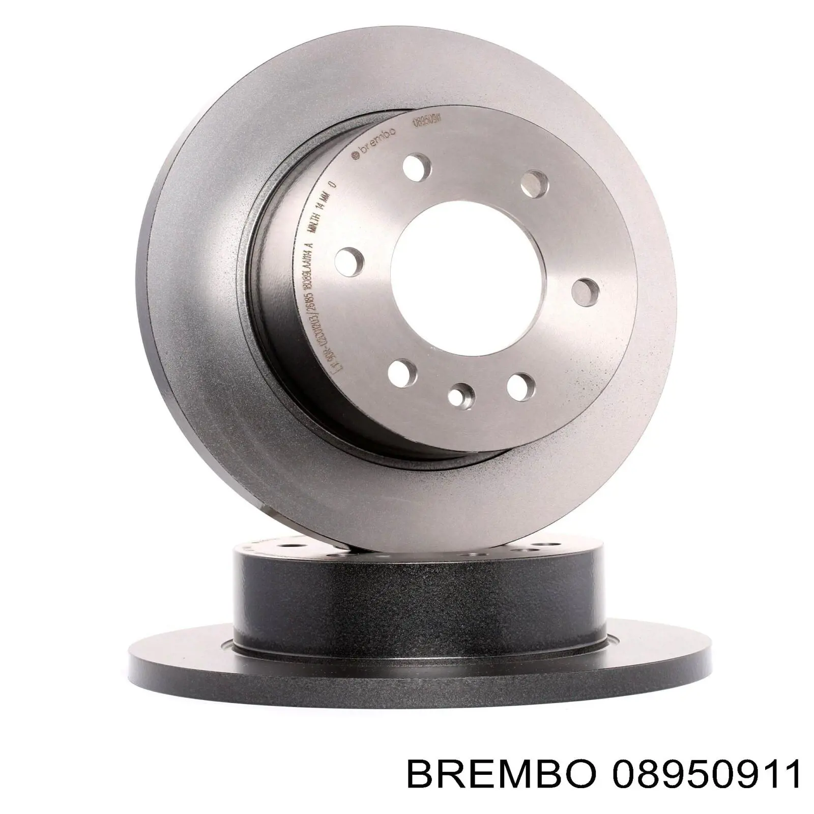 08950911 Brembo диск гальмівний задній