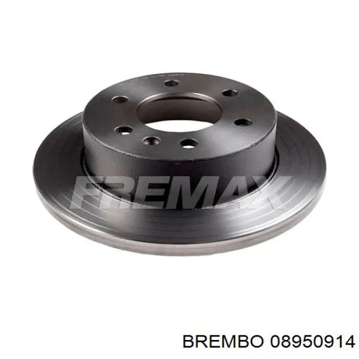 Гальмівні диски 08950914 Brembo