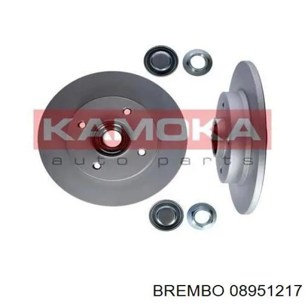 Гальмівні диски 08951217 Brembo