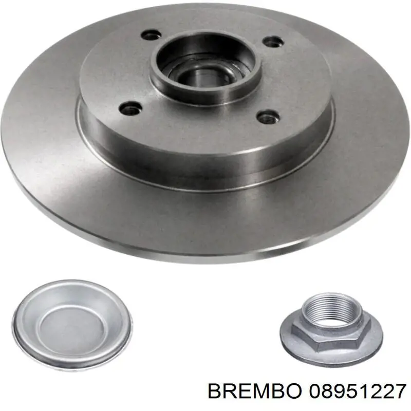 Гальмівні диски 08951227 Brembo