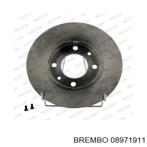 Купити 08971911 Brembo Диск заднього гальма