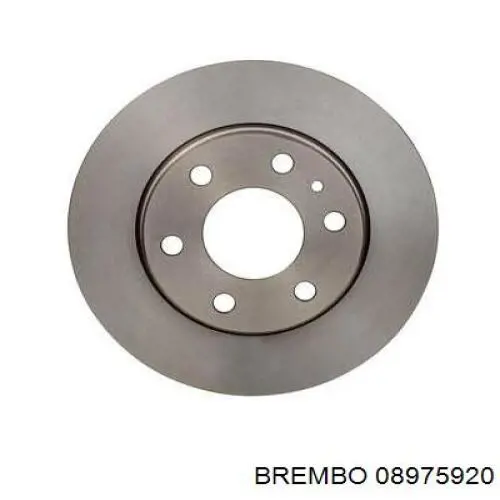 08975920 Brembo диск гальмівний задній