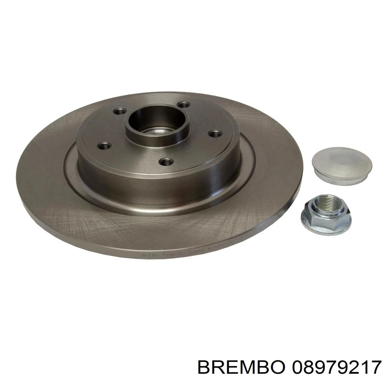Купити 08979217 Brembo Диск заднього гальма
