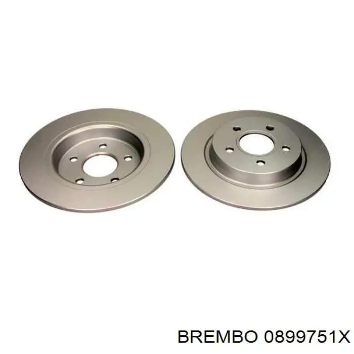Гальмівні диски 0899751X Brembo
