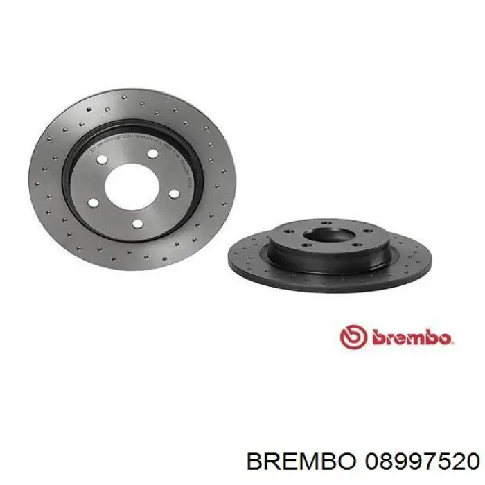 Гальмівні диски 08997520 Brembo