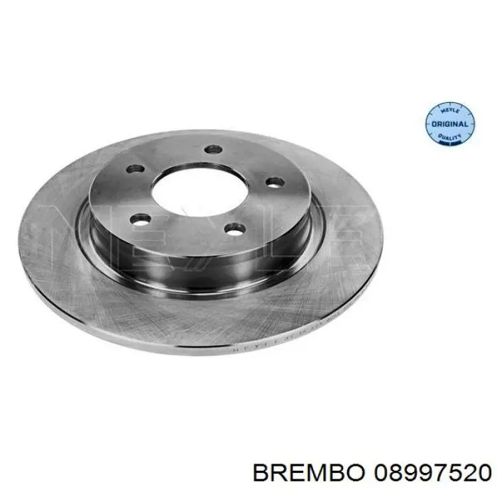 Задні дискові гальма Brembo 08997520 ціна, від 30.83 USD