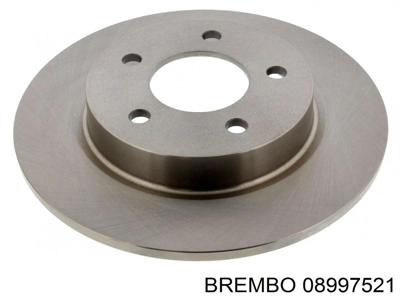 08997521 Brembo диск гальмівний задній