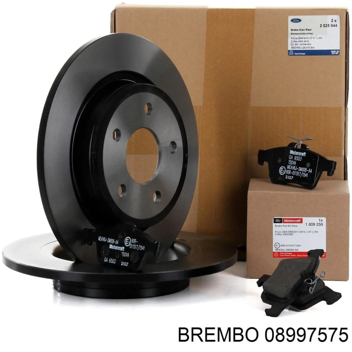 Гальмівні диски 08997575 Brembo