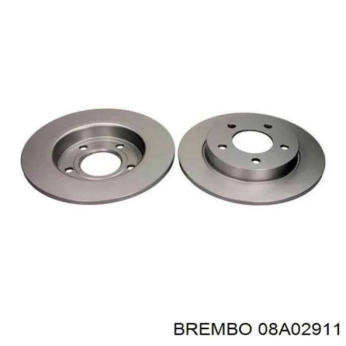 Гальмівні диски 08A02911 Brembo