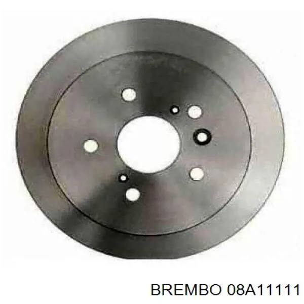 Купити 08A11111 Brembo Диск заднього гальма