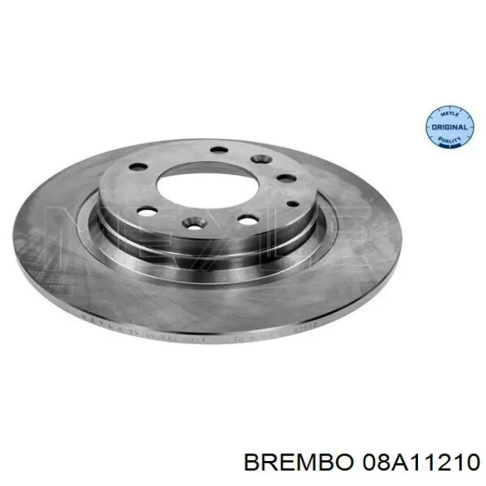 08A11210 Brembo диск гальмівний задній