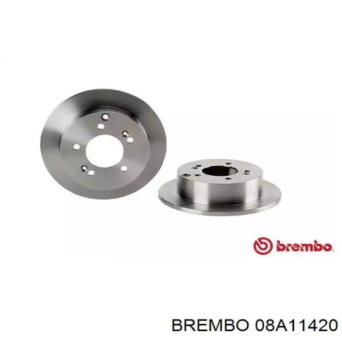 Диск гальмівний задній 08A11420 Brembo