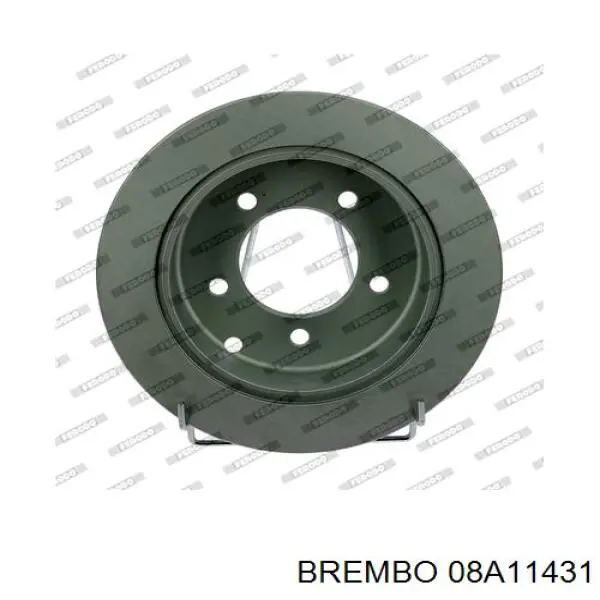 Диск гальмівний задній Brembo 08A11431