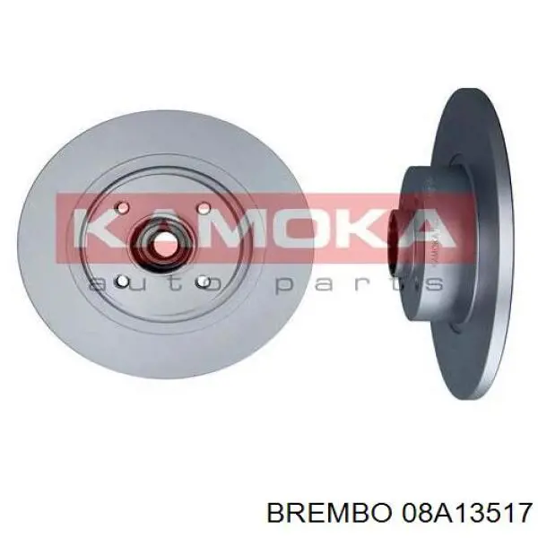 Купити 08A13517 Brembo Диск заднього гальма