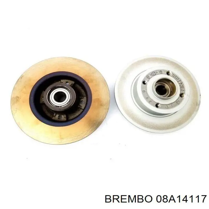 08A14117 Brembo диск гальмівний задній