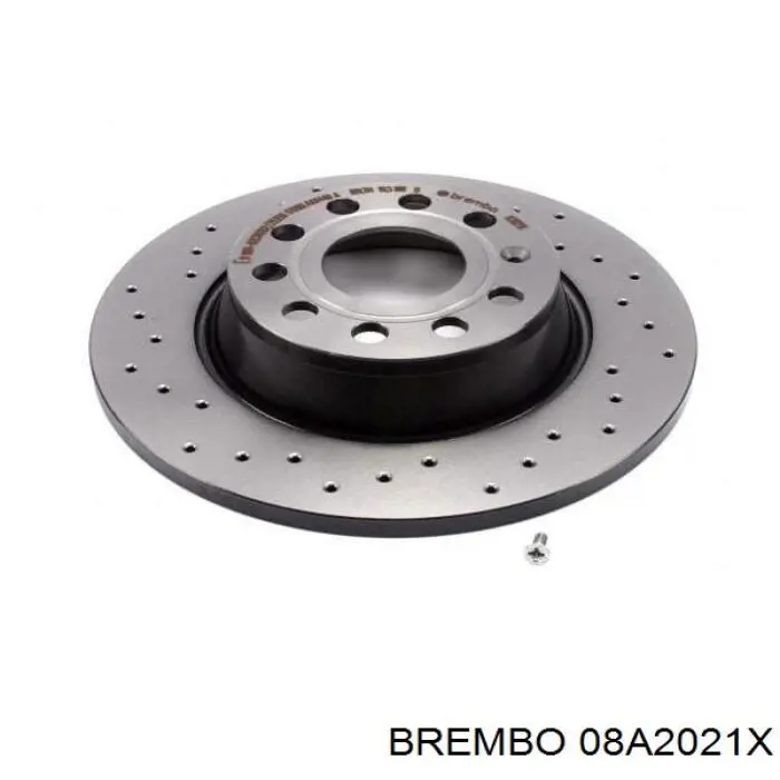 08A2021X Brembo диск гальмівний задній