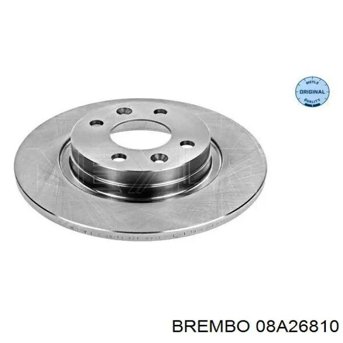 08A26810 Brembo диск гальмівний передній
