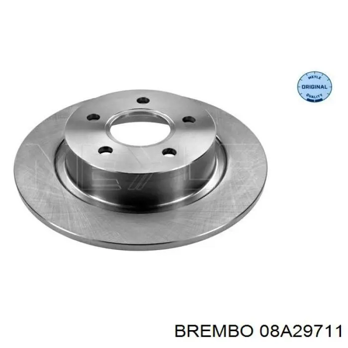 08A29711 Brembo Дискові гальма