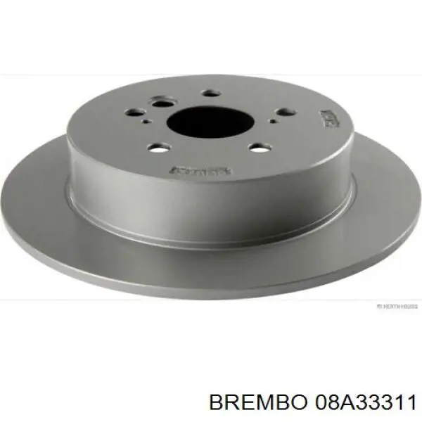 08A33311 Brembo Дискові гальма