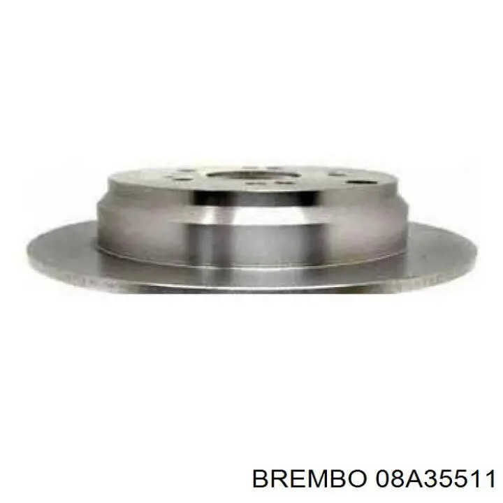 Диск гальмівний задній Brembo 08A35511