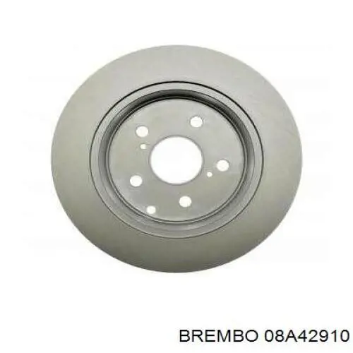 08A42910 Brembo Дискові гальма
