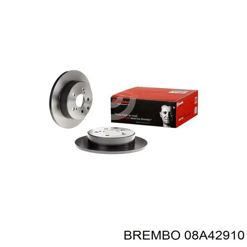 Диск гальмівний задній Brembo 08A42910