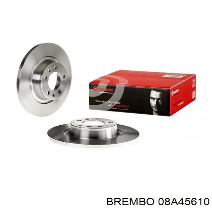 08A45610 Brembo диск гальмівний задній