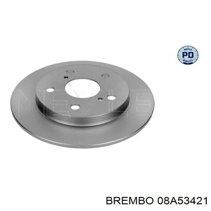 08A53421 Brembo Дискові гальма