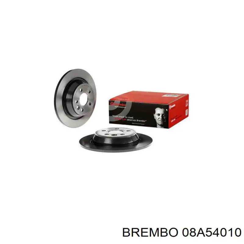 08A54010 Brembo диск гальмівний задній