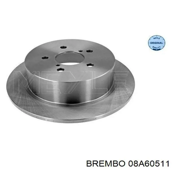 08A60511 Brembo Дискові гальма
